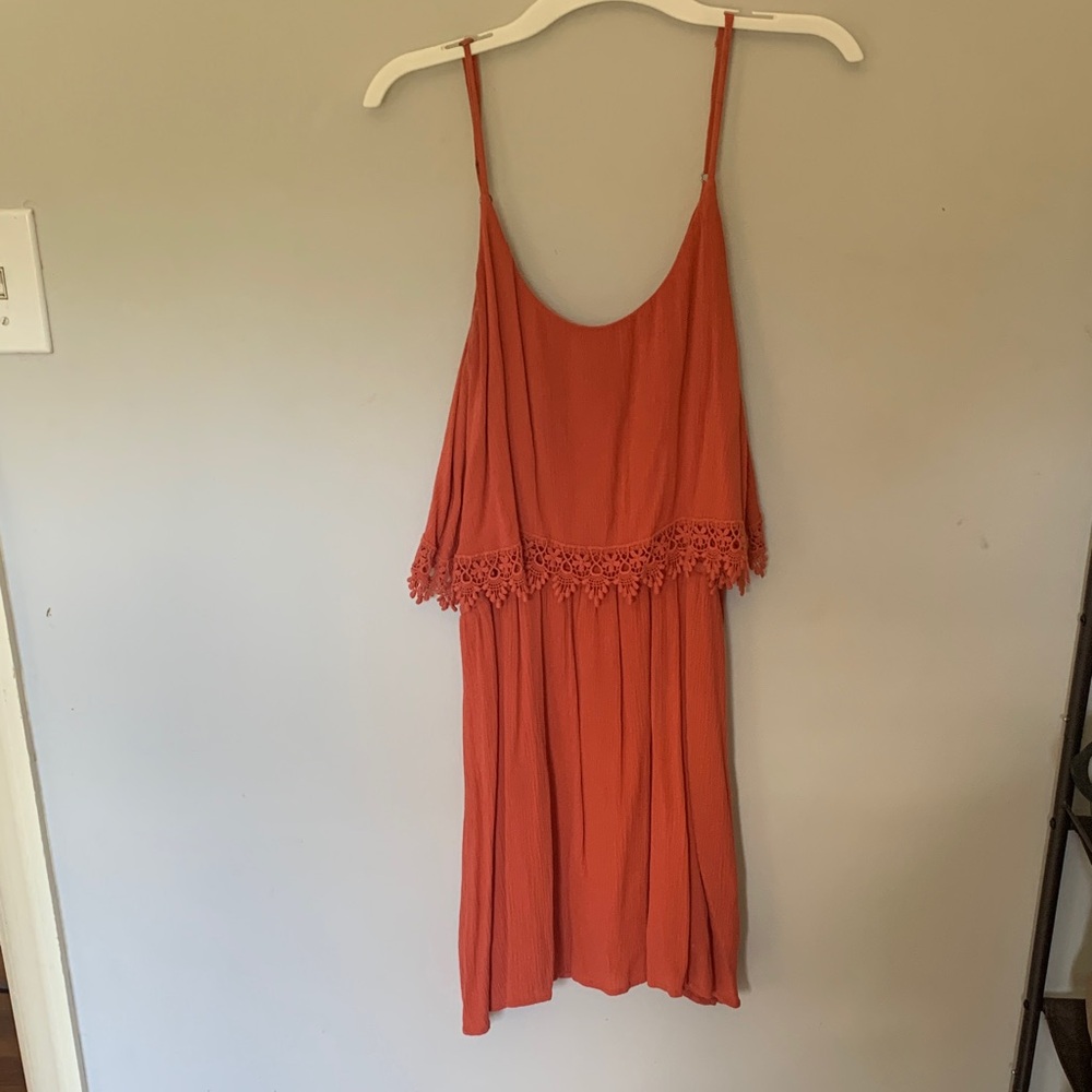 Forever 21 Terracotta Midi Dress